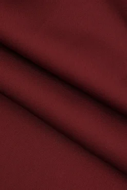 MICAS Maxi Dresses-Corset Slit Asymmetrical Maxi Dress BRICK