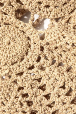 MICAS Knitwear|Vacation Sets-Crochet Halter Knit Cami Top And Mini Skirt Set