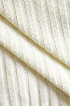 MICAS Long Sleeve Tops|Long Sleeves Tops-Crossed Long-Sleeve Top BEIGE