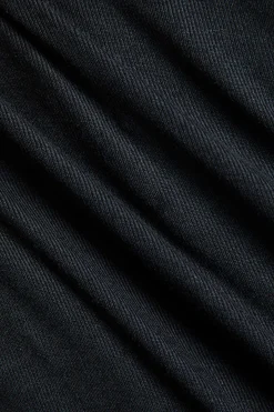 MICAS Bodysuits-Cut Out Long Sleeve Bodysuit BLACK