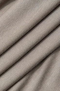 MICAS Skirts-Cut Out Mermaid Maxi Skirt BROWN