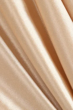 MICAS Midi Dresses-Cut Out One Shoulder Sleeveless Midi Dress WHEAT