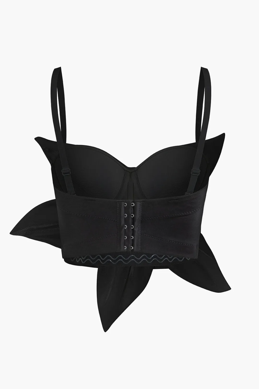 MICAS Corset & Bustier Tops-3D Floral Hook And Eye Corset Top