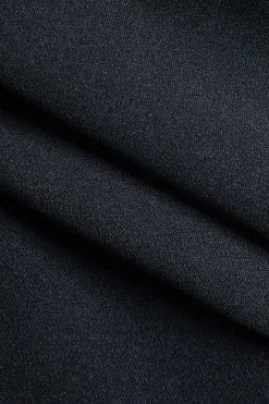 MICAS Mini Dresses-Deep V-Neck Mini Dress BLACK