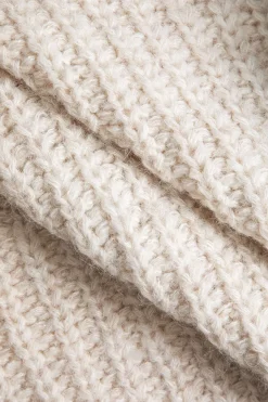 MICAS Knit Tops-Denim Patchwork Pocket Sweater Vest