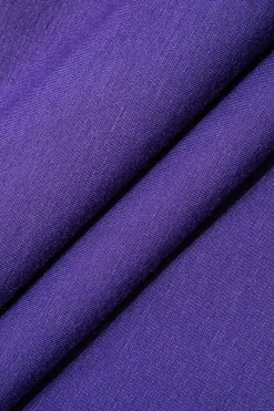 MICAS T-Shirts-Digital Pattern Print Racing Car Knotted Round Neck T-Shirt PURPLE