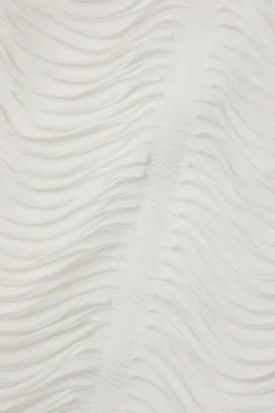 MICAS Skirt Sets|Vacation Sets-Distressed Halter Cami Top And Asymmetrical Mini Skirt Set WHITE