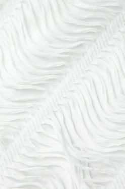 MICAS Vacation Sets|Skirt Sets-Distressed V-neck Cap Sleeve Crop Top And Slit Maxi Skirt Set