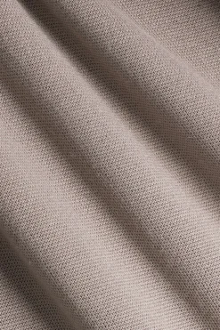 MICAS Pants-Drawstrings Zipper Wide Leg Trousers KHAKI