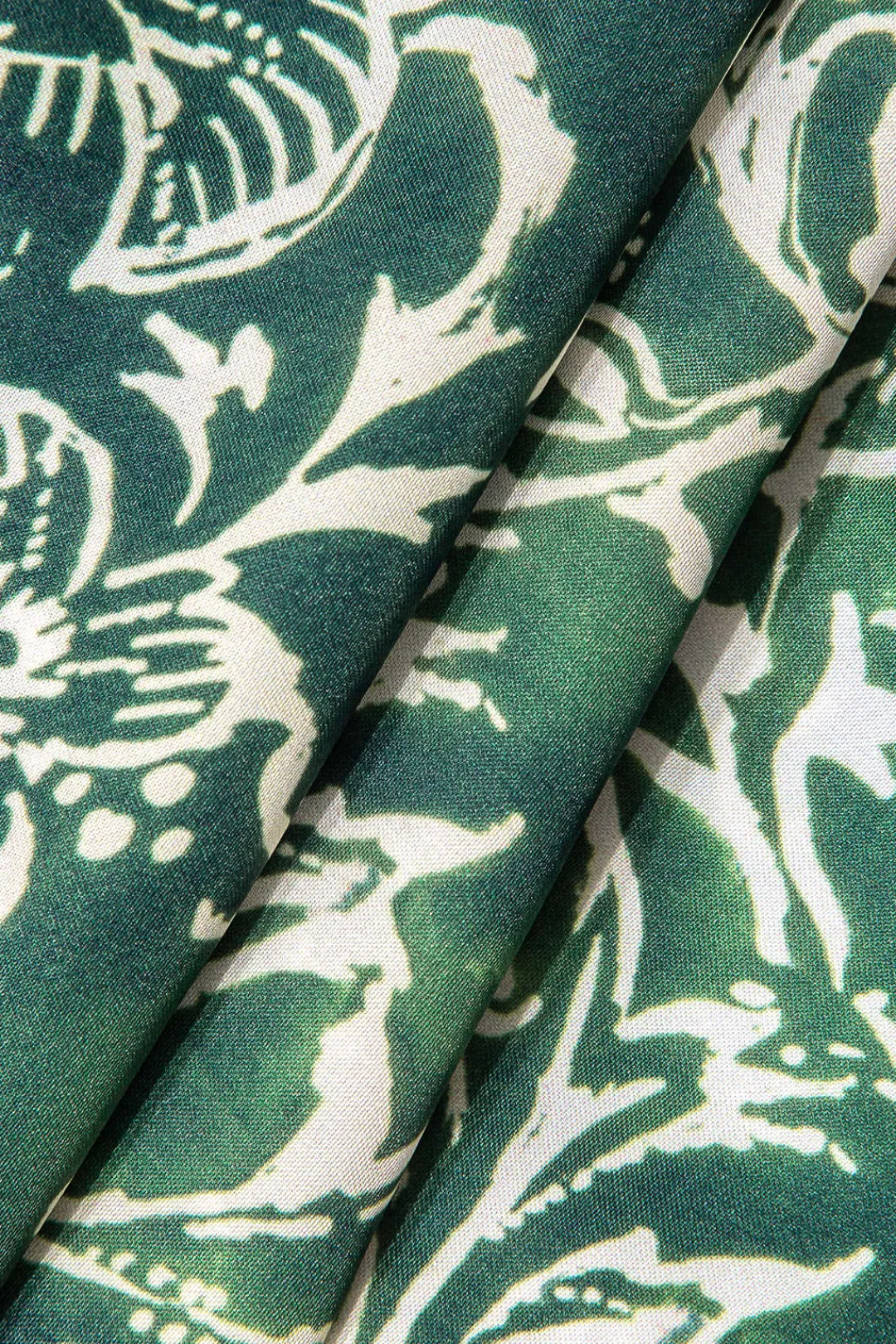 MICAS Pants-Ethnic Floral Print Wide Leg Pants Contrast Color