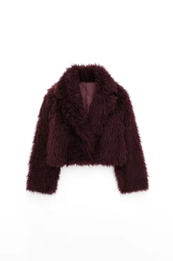 MICAS Outerwear|Outerwear-Faux Fur Jacket