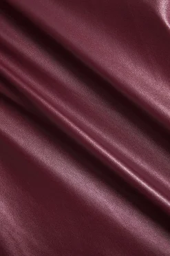 MICAS Jumpsuits & Rompers-Faux Leather Button Jumpsuit