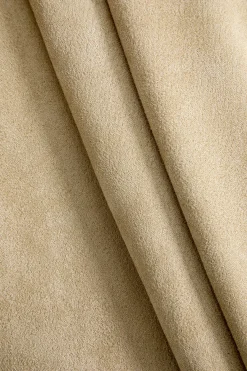 MICAS Outerwear|Outerwear-Faux Leather Fringe Jacket BEIGE