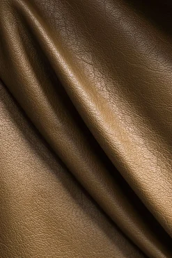 MICAS Outerwear|Outerwear-Faux Leather Fur Patchwork Coat