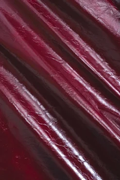 MICAS Jeans-Faux Leather Patchwork Jeans