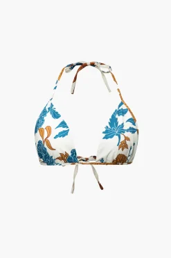 MICAS Short Sets-Floral Bra Top And Pocket Shorts And Shirt 3PC Set MULTICOLOR