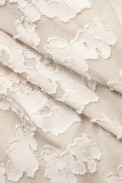 MICAS Midi Dresses-Floral Pattern Asymmetrical Hem Ruched Mermaid Sleeveless Midi Dress