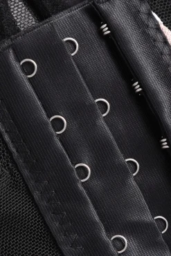 MICAS Corset & Bustier Tops|Tank Tops & Cami-Floral Print Bustier Top BLACK