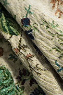 MICAS Pant Sets|Vacation Sets-Floral Print Fringe Tie Back Tube Top And Button Pocket Trouser Set MULTICOLOR