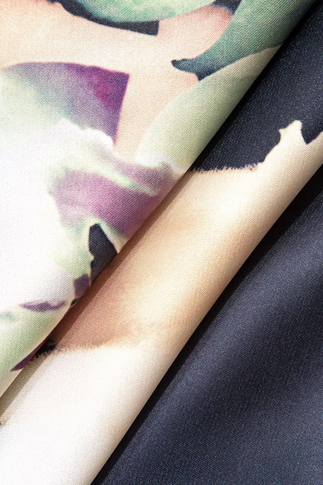 MICAS Midi Dresses-Floral Print Halter Midi Dress MULTICOLOR