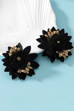 MICAS Earrings|Accessories-Flower Decor Earrings