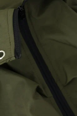 MICAS Skirts-Foldover Waist Slit Cargo Skirt