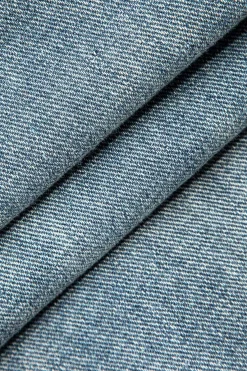 MICAS Cargo Pants|Jeans-Frayed Pocket Cargo Wide Leg Jeans MID WASH BLUE