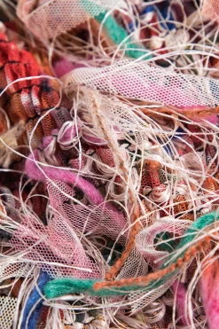 MICAS Mini Dresses-Fringe Mesh Strapless Mini Dress DUSTY PINK