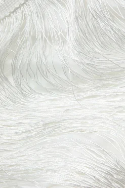 MICAS Mini Dresses-Fringe V-neck Mini Dress