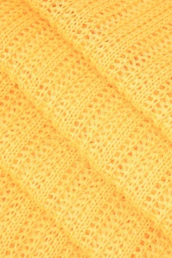 MICAS Knitwear|Knit Dresses-Halter Knit Backless Cover-up Dress