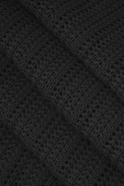 MICAS Knitwear|Knit Dresses-Halter Knit Backless Cover-up Dress