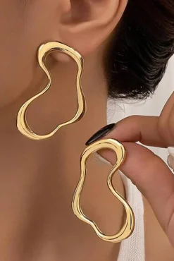 MICAS Earrings|Accessories-Irregular Lines Earrings