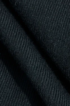 MICAS Knitwear|Knit Bottoms-Knit Color Block Pleated Mini Skirt