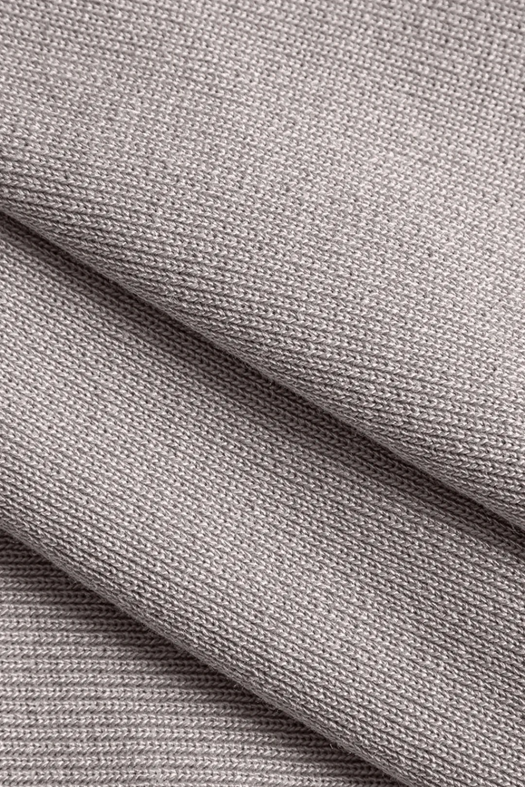 MICAS Knitwear|Knit Sets-Knit Tie-Up Button Pocket Long-Sleeve Top And Trousers Set GRAY