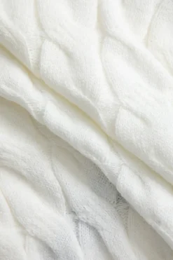 MICAS Knitwear|Knit Tops-Knit V-Neck Patchwork Long-Sleeve Top