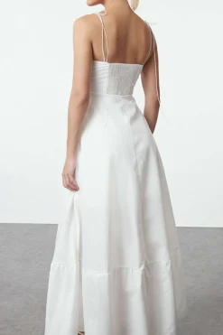 MICAS Maxi Dresses-Layered Slip Chiffon Sleeveless Maxi Dress