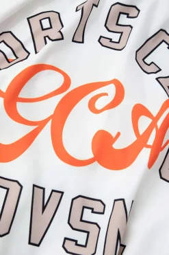 MICAS Long Sleeve Tops|Blouses & Shirts-Letter Print Button Up Lapel Long Sleeve Shirt WHITE