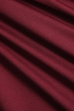 MICAS Long Sleeve Dresses|Mini Dresses-Long-Sleeve Puff Hem Mini Dress BURGUNDY