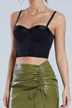 MICAS Corset & Bustier Tops|Tank Tops & Cami-Mesh Underwire Bustier Top