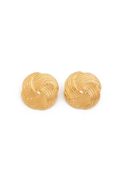 MICAS Earrings|Accessories-Metal Geometric Earrings GOLD