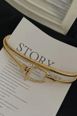 MICAS Accessories-Metal Waist Chain GOLD