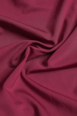 MICAS Long Sleeve Dresses|Maxi Dresses-Metallic Detail Off Shoulder Long Sleeve Maxi Dress BURGUNDY