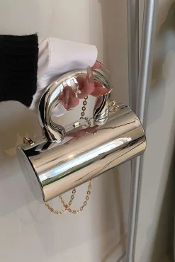 MICAS Bags|Accessories-Metallic Tote Bag