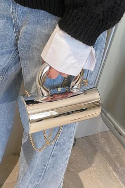 MICAS Bags|Accessories-Metallic Tote Bag