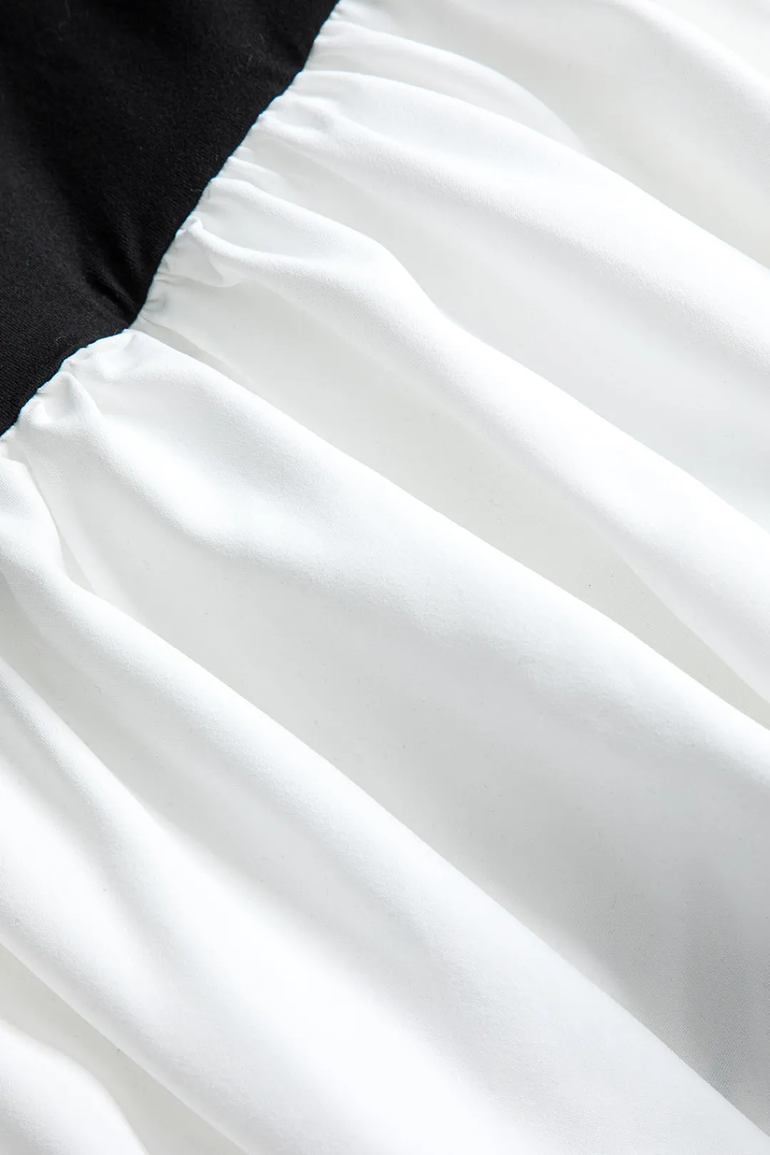 MICAS Long Sleeve Dresses|Mini Dresses-Off Shoulder Patchwork Mini Dress