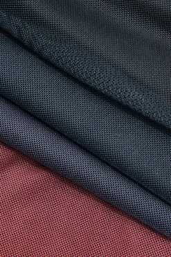 MICAS Maxi Dresses-Ombre Cut Out Asymmetrical Mesh Slit Midi Dress MULTICOLOR