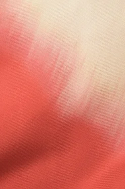 MICAS Pants-Ombre High Waisted Satin Straight Leg Pants MULTICOLOR