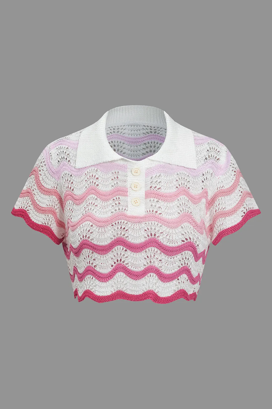 MICAS Knit Sets-Ombre Knit Color Block Mini Skirt Set Contrast Color