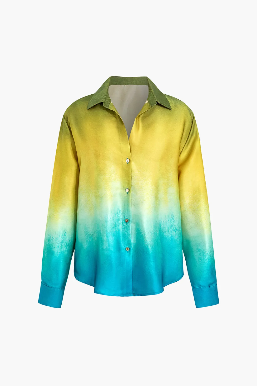 MICAS Long Sleeve Tops|Long Sleeves Tops-Ombre Long Sleeve Shirt