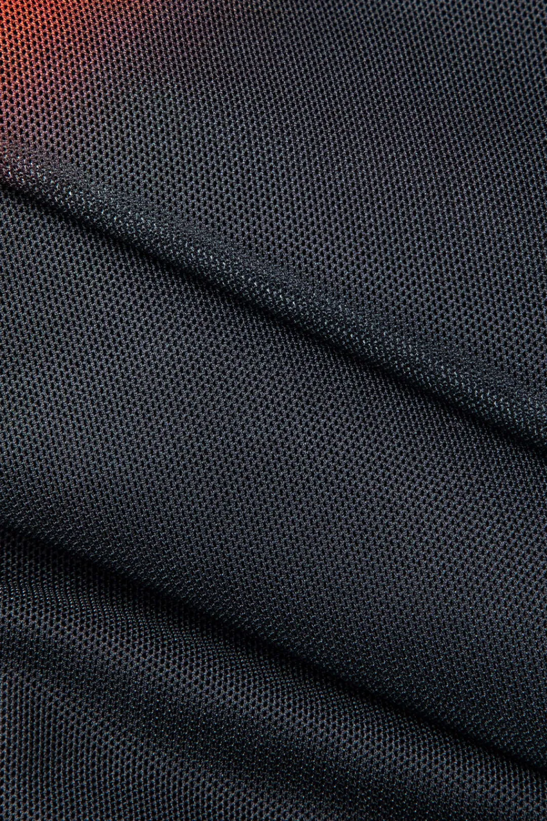 MICAS Skirts-Ombre Mesh Midi Skirt Contrast Color